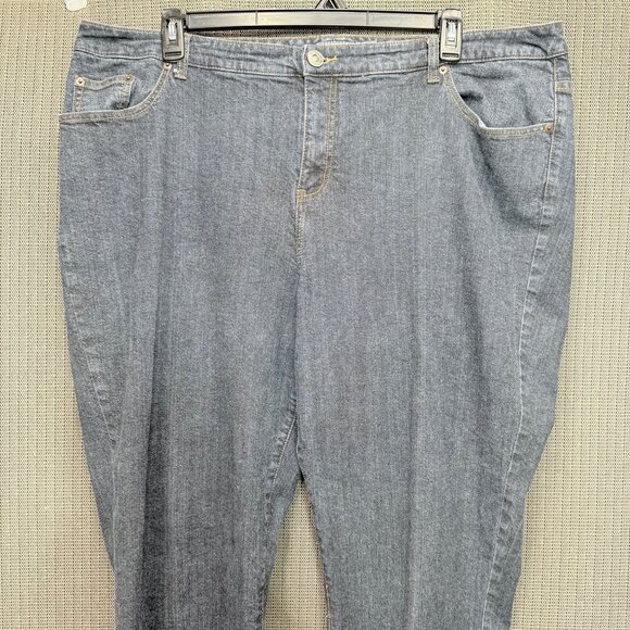 Venezia Womens Size 7 Tall Stretch Bootcut Denim Jeans - Picture 8 of 9